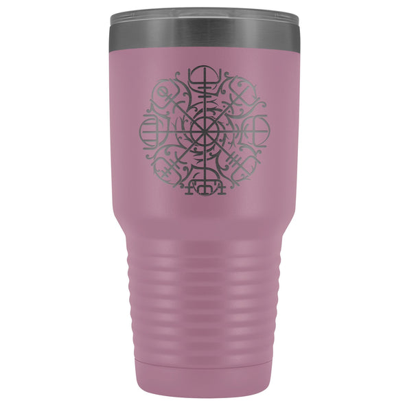 Vegvisir Norse Compass Etched Tumbler 30ozTumblersLight Purple