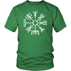 Vegvisir Norse Viking Compass T-ShirtT-shirtDistrict Unisex ShirtKelly GreenS