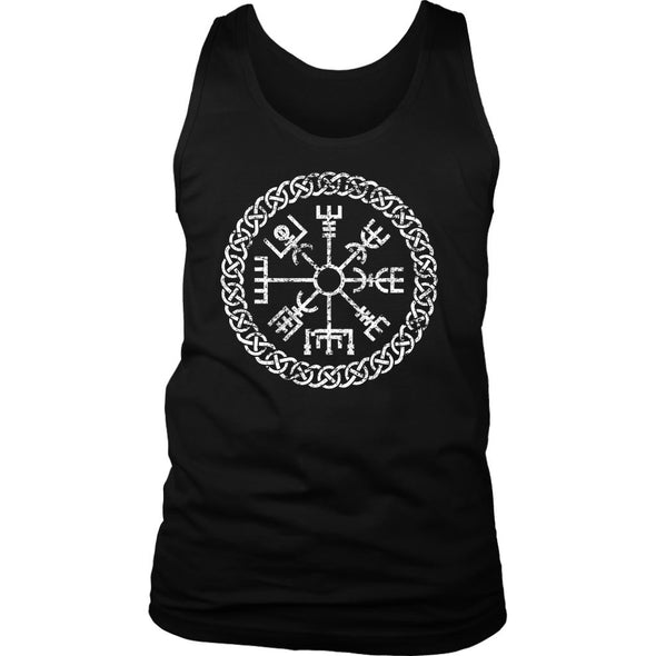 Vegvisir Viking Knotwork Mens Tank TopT-shirtDistrict Mens TankBlackS