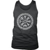 Vegvisir Viking Knotwork Mens Tank TopT-shirtDistrict Mens TankCharcoalS