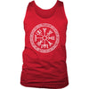 Vegvisir Viking Knotwork Mens Tank TopT-shirtDistrict Mens TankRedS