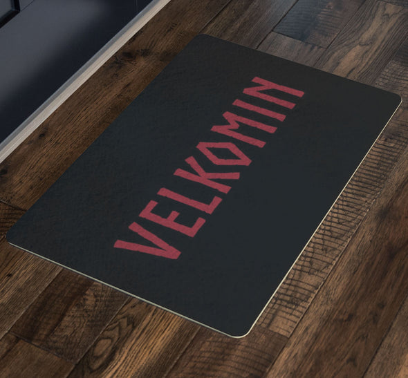 Velkomin Old Norse Viking Welcome DoormatDoormat