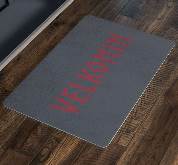 Velkomin Old Norse Viking Welcome DoormatDoormat