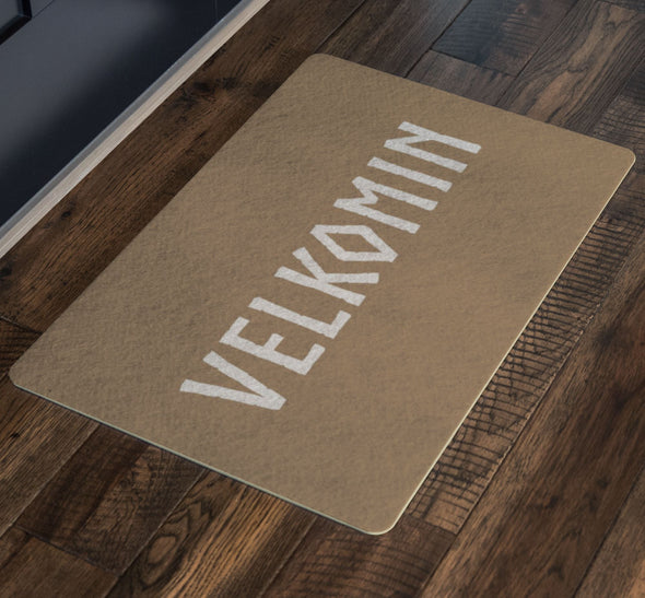 Velkomin Viking Old Norse Welcome DoormatDoormat