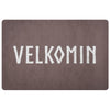 Velkomin Viking Old Norse Welcome DoormatDoormatBrown