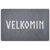 Velkomin Viking Old Norse Welcome DoormatDoormatGrey