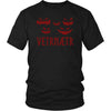 Vetrnaetr Winter Nights Unisex T-Shirt RedT-shirtDistrict Unisex ShirtBlackS