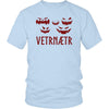 Vetrnaetr Winter Nights Unisex T-Shirt RedT-shirtDistrict Unisex ShirtIce BlueS