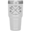 Viking Axes Norse Knotwork Tumbler 30ozTumblersWhite