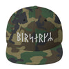 Viking Berserker Futhark Runes Snapback HatGreen Camo