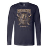 Viking Berserker Long Sleeve ShirtT-shirtCanvas Long Sleeve ShirtNavyS