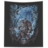 Viking Berserker Wall Tapestry Norse Pagan ArtWall Art