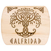 Viking Personalized Norse Pagan Yggdrasil Tree of Life Wood Cutting BoardKitchenware