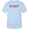 Viking Red Runes Norse Pagan Elder Futhark Cotton T-Shirt ClothingT-shirtDistrict Unisex ShirtIce BlueS