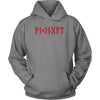 Viking Red Runes Norse Pagan Elder Futhark Hoodie ClothingT-shirtUnisex HoodieGreyS