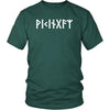 Viking Runes Norse Pagan Elder Futhark Cotton T-Shirt ClothingT-shirtDistrict Unisex ShirtDark GreenS