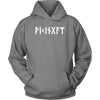 Viking Runes Norse Pagan Elder Futhark Hoodie ClothingT-shirtUnisex HoodieGreyS