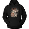 Viking Shieldmaiden HoodieT-shirtUnisex HoodieBlackS