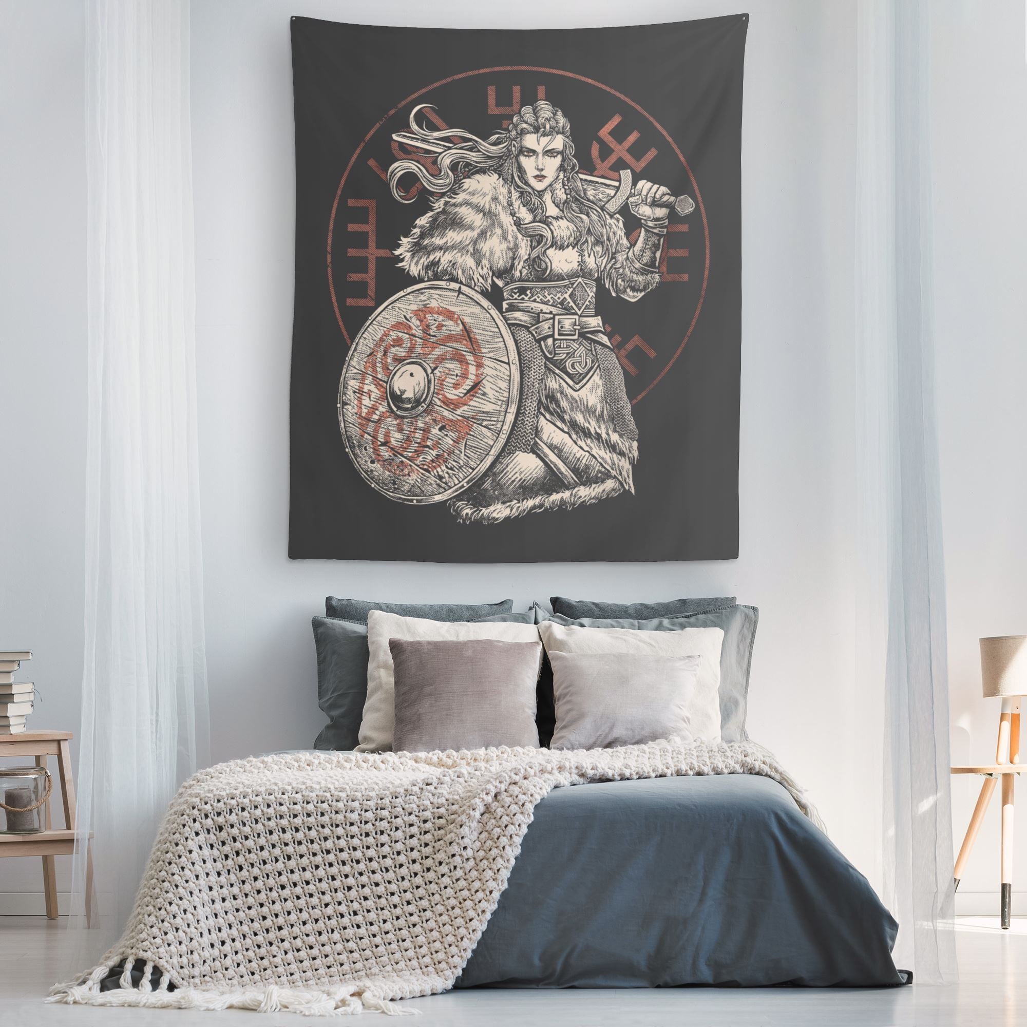 Viking Decorations Home, Viking Decoration Tapestry