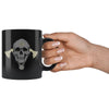 Viking Skull Valknut Coffee MugDrinkware