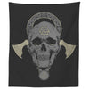 Viking Skull Valknut TapestryTapestries60" x 50"