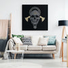 Viking Skull Valknut Wall CanvasCanvas Wall Art 2