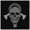 Viking Skull Valknut Wall CanvasCanvas Wall Art 28 x 8