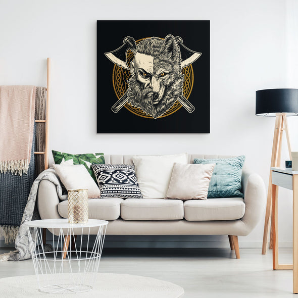 Viking Ulfhednar Wolf Canvas Wall ArtCanvas Wall Art 2