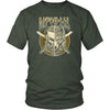 Viking Wolf Ulfhednar Norse Runes T-ShirtT-shirtDistrict Unisex ShirtOliveS