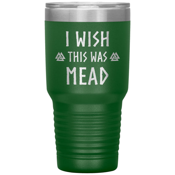 Wish This Was Mead Valknut Tumbler 30ozTumblersGreen