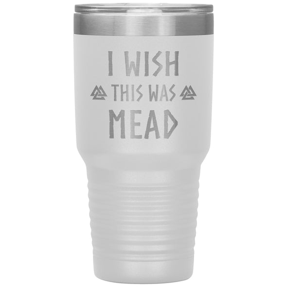 Wish This Was Mead Valknut Tumbler 30ozTumblersWhite