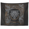 Wolf of Odin Norse Knotwork Runes TapestryTapestries60" x 50"