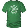 Worn Norse Vegvisir Viking Compass T-ShirtT-shirtDistrict Unisex ShirtKelly GreenS