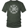 Worn Norse Vegvisir Viking Compass T-ShirtT-shirtDistrict Unisex ShirtOliveS