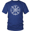 Worn Norse Vegvisir Viking Compass T-ShirtT-shirtDistrict Unisex ShirtRoyal BlueS