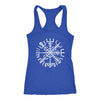 Worn Vegvisir Compass Racerback Tank TopT-shirtNext Level Racerback TankRoyalXS