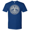 Yggdrasil Knotwork Runes T-ShirtT-shirtNext Level Mens ShirtRoyal BlueS