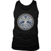 Yggdrasil Knotwork Runes Tank TopT-shirtDistrict Mens TankBlackS