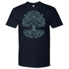 Yggdrasil Norse Knotwork T-ShirtT-shirtNext Level Mens ShirtNavyS