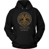 Yggdrasil Norse Runes HoodieT-shirtUnisex HoodieBlackS