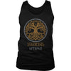 Yggdrasil Norse Runes Tank TopT-shirtDistrict Mens TankBlackS