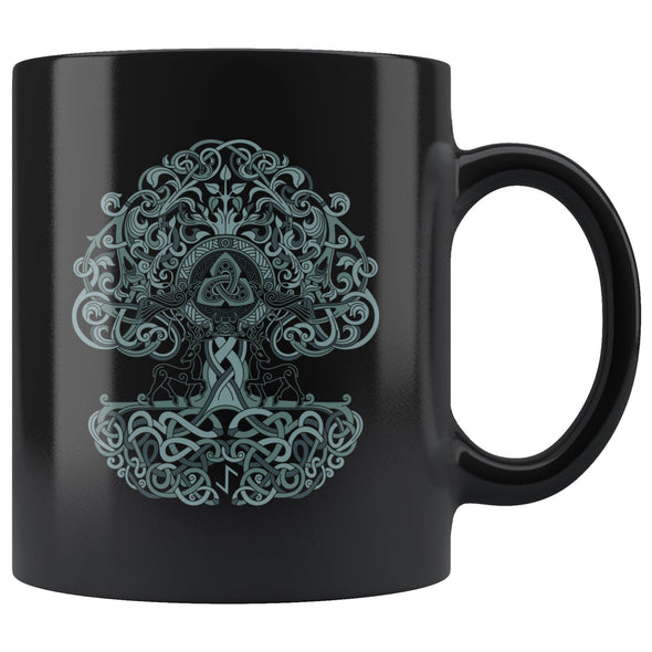 Yggdrasil Norse Tree of Life Coffee Mug 11ozDrinkwareGreen