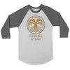 Yggdrasil Pagan Raglan ShirtT-shirtCanvas Unisex 3/4 RaglanWhite/AsphaltS