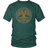 Yggdrasil Pagan Viking ShirtT-shirtDistrict Unisex ShirtDark GreenS