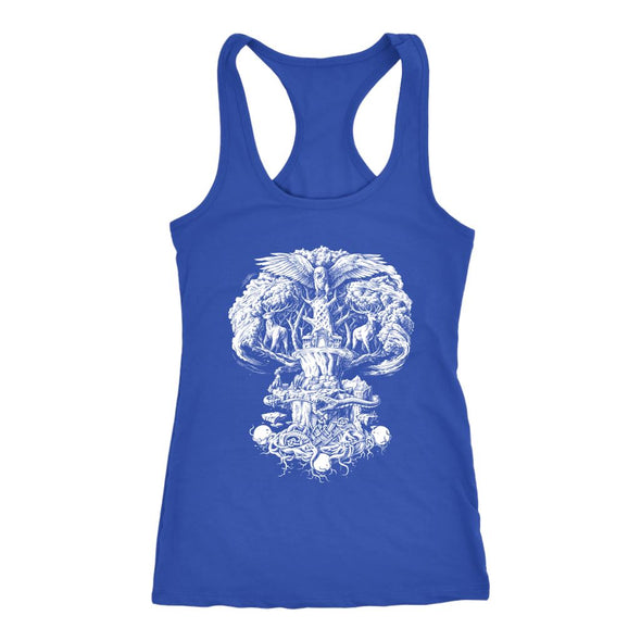 Yggdrasil Racerback Tank TopT-shirtNext Level Racerback TankRoyalXS