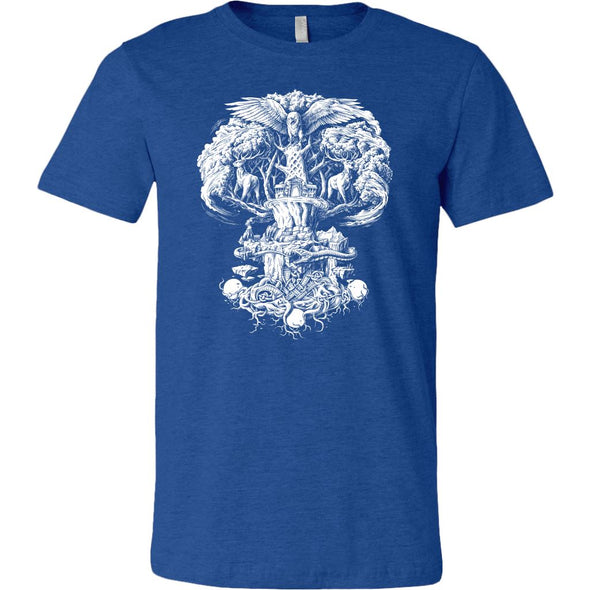 Yggdrasil T-ShirtT-shirtCanvas Mens ShirtHeather True RoyalS