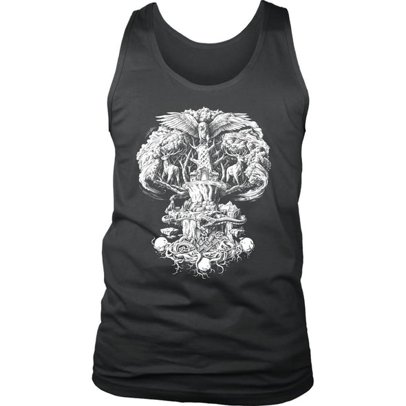 Yggdrasil Tank TopT-shirtDistrict Mens TankCharcoalS