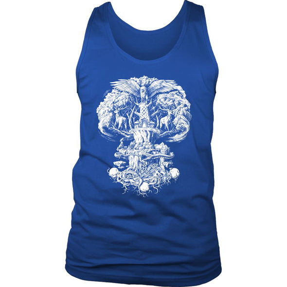 Yggdrasil Tank TopT-shirtDistrict Mens TankRoyal BlueS