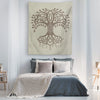 Yggdrasil Tree of Life Norse Runes Wall TapestryTapestries